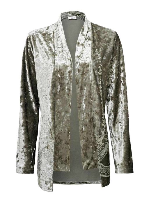 Блейзер, серебристый - Linea tesini фото 2