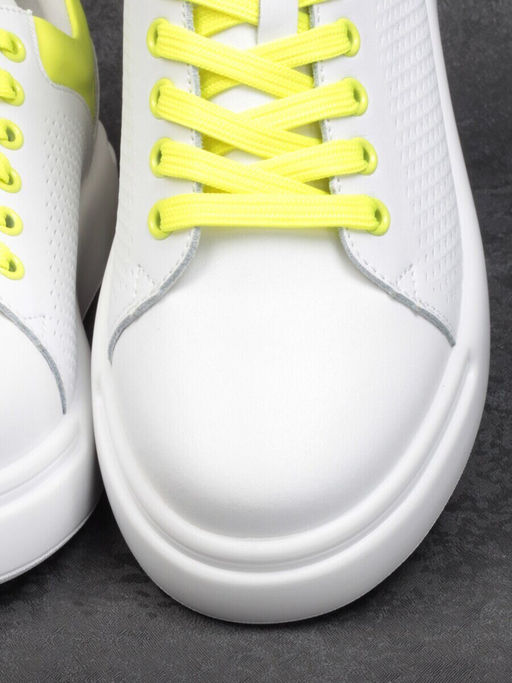 05-D024T WHITE Кроссовки женские (натуральная кожа, пенка)