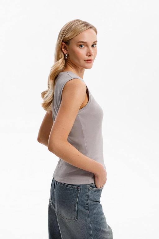 ЕВТ 3037/25/пепел майка жен