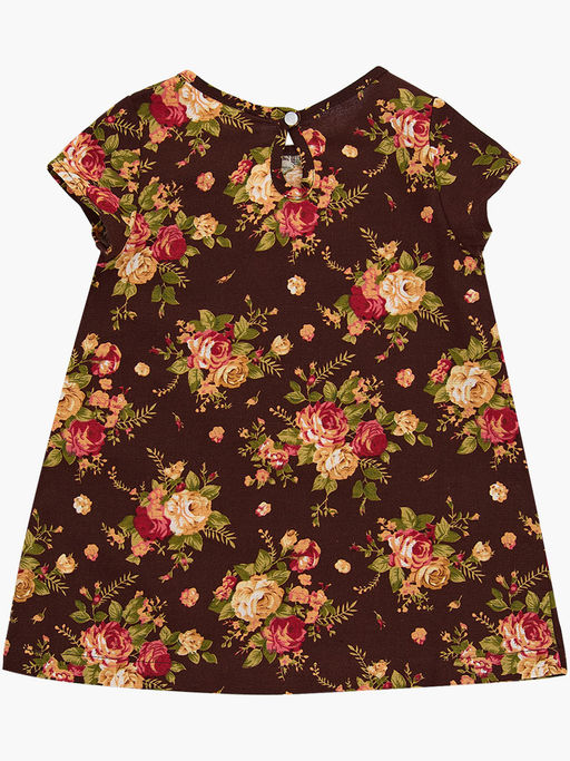 Платье для девочки UD 1829 корич - Mini maxi фото 5