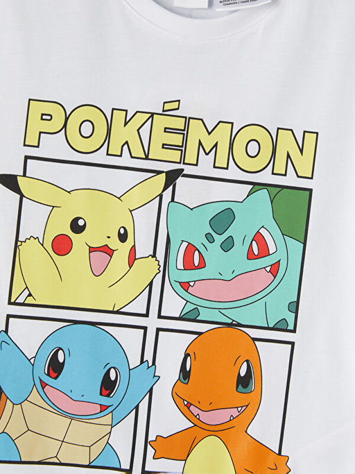 Pok?mon Bask?l? Erkek ?ocuk ?ortlu Pijama Tak?m?