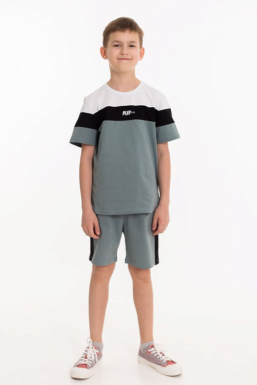 Костюм М224005Пг Шалфей темный