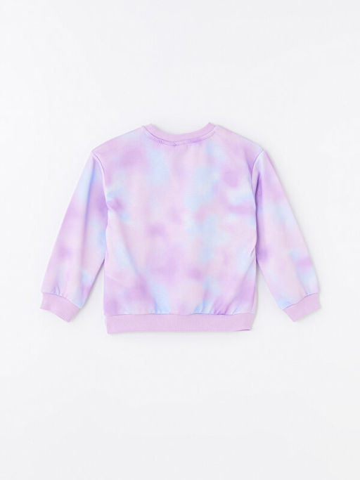 Bisiklet Yaka Barbie Bask?l? Uzun Kollu K?z ?ocuk Sweatshirt - Waikiki фото 3