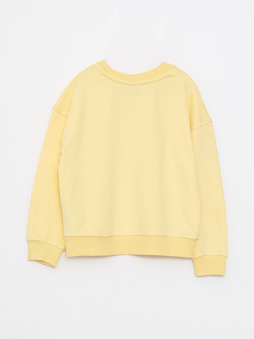 Bisiklet Yaka Basic Uzun Kollu K?z ?ocuk Sweatshirt - Waikiki фото 2