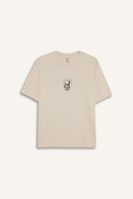 %100 Pamuk Boxy Fit Bask_l_ Ti__rt - Defacto фото 7