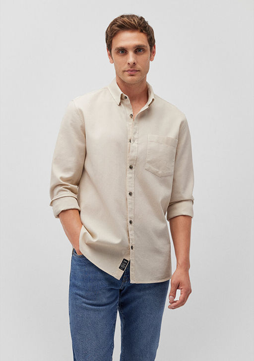 Bej Gomlek - Mavi фото 2