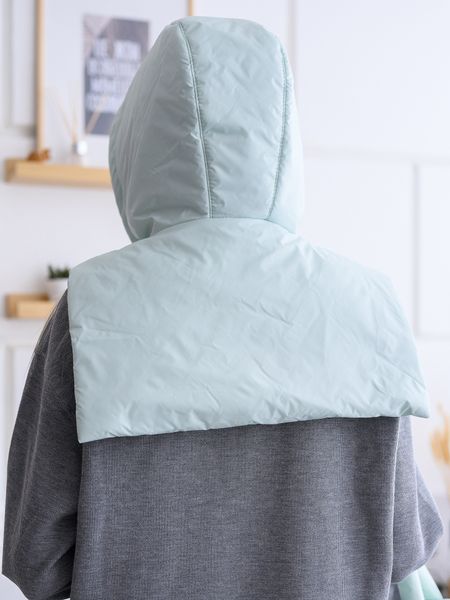 Капор мята, капюшон - Yollochka фото 6