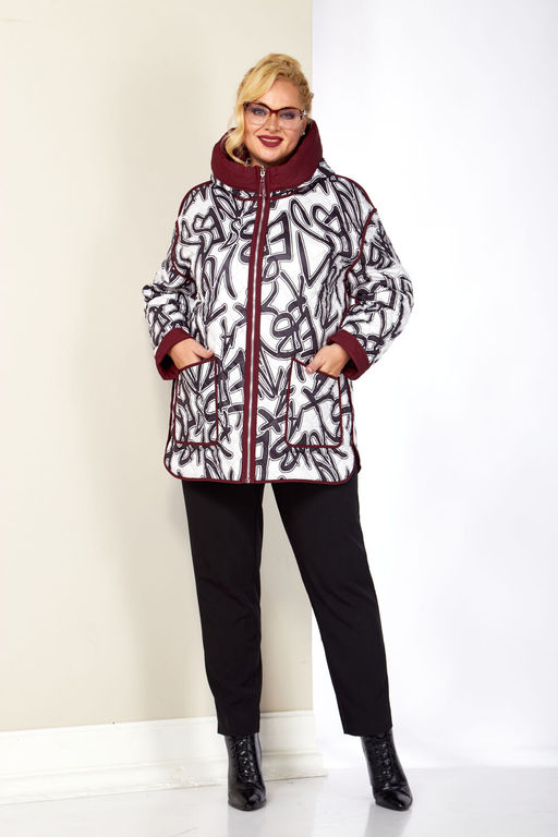 Куртка SHETTI 2199-Р винный