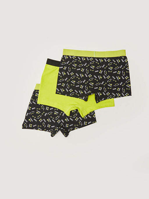 Pamuklu Erkek ?ocuk Boxer 3l? - Waikiki фото 2