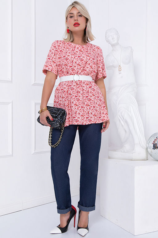 БЛУЗКА ИРМИКО (РОУЗ) - Bellovera фото 5