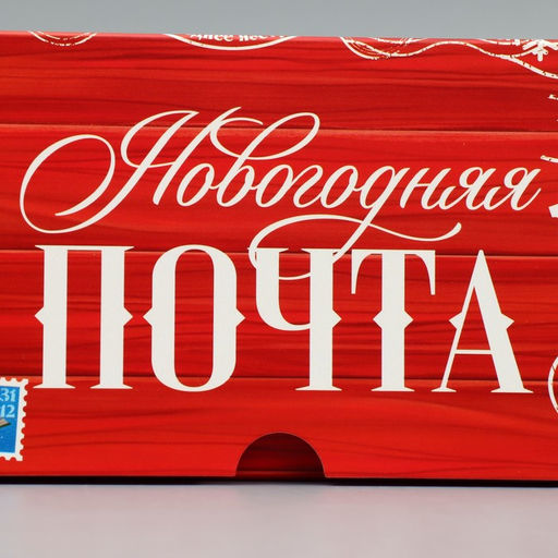 Цена за 5 шт. Коробка для капкейков складная с двусторонним нанесением «Новогодняя почта», 25×17×10 см