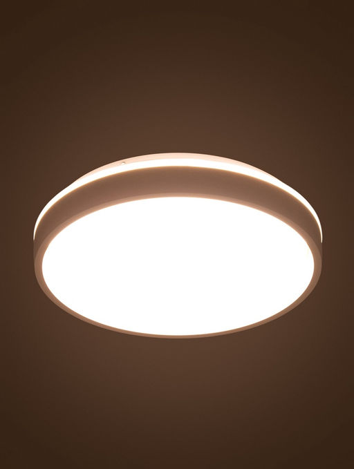 Люстра LED FZ601, 3000-6500К+RGB, 46 Вт, d=39 h=8 см, с ПДУ, белый