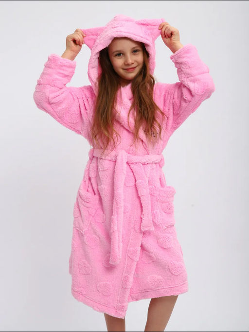 Халат "Отдых" розовый