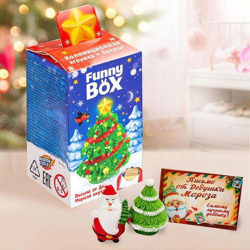 Набор для детей Funny Box Ёлочка: конверт, инструкция