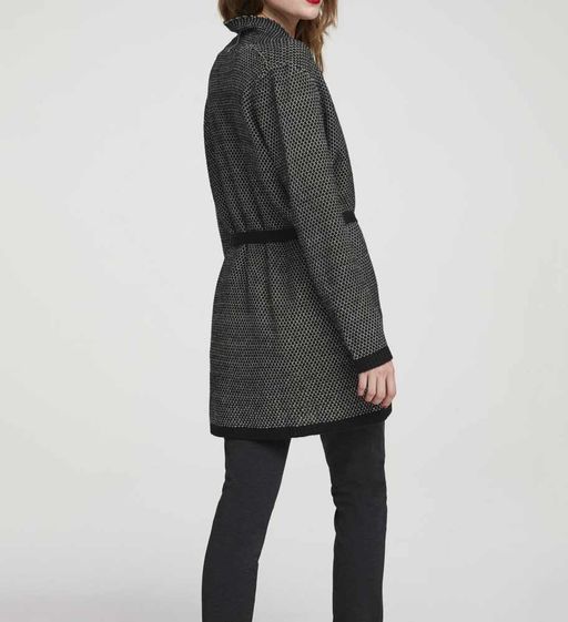 Кардиган, черно-белый - Heine фото 4