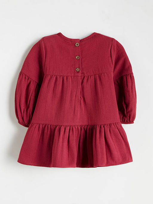 Bisiklet Yaka K?z Bebek Elbise