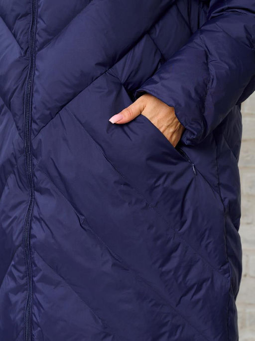 Пальто женское 2241122004 blue - Maxroses фото 8