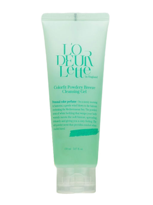 LODEURLETTE Очищающий гель для раздраженной кожи лица / In England Colorfit Powdery Breez Cleansing Gel, 150 мл