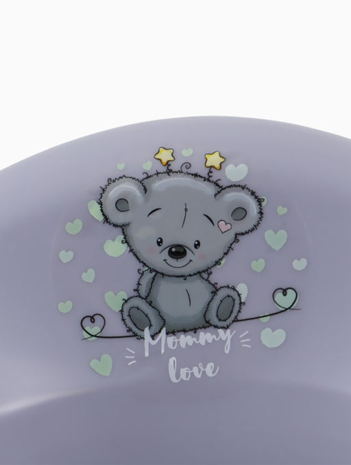 Накладка на унитаз детская «Ора», цвет сиреневый туман