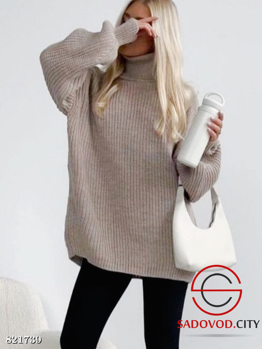 Свитер вязаный оверсайз - Bruno фото 3