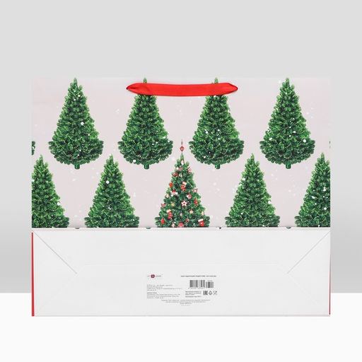 Пакет подарочный Ёлочки, ХL 50 х 40 х 15 см - Simaland фото 8