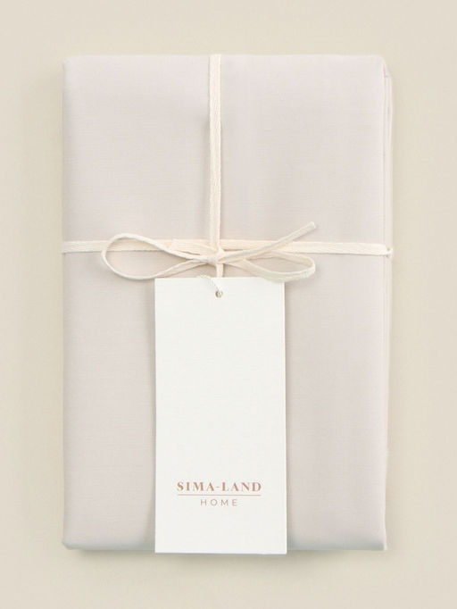 Наволочка SL Home Percale 300ТС, 7070+3 см, молочная, перкаль, хлопок 100% - Sima-land home фото 12