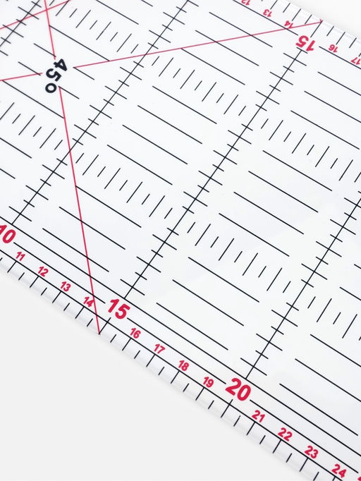 Линейка для квилтинга и пэчворка, 30×15 см, s=3 мм, МИКС