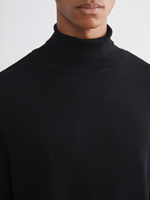 Bal?k?? Yaka Erkek Triko Kazak