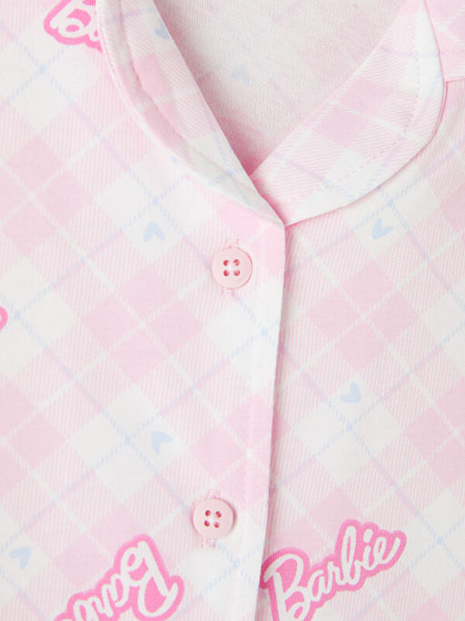 Barbie Bask?l? K?z ?ocuk Pijama Tak?m