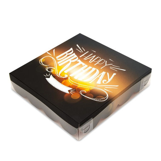 Цена за 5 шт. Коробка для печенья, «Праздник», 15×15×3 см