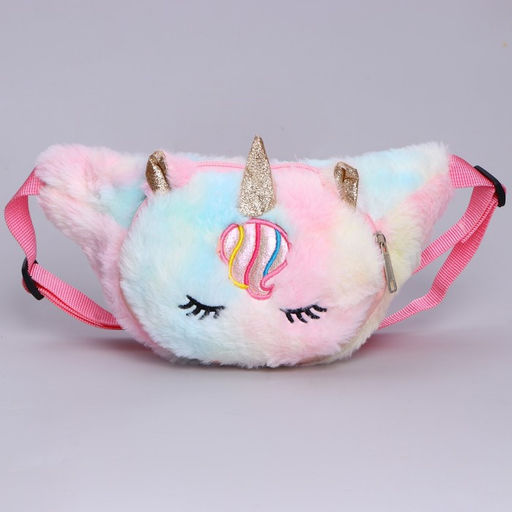 Сумка детская поясная Единорог, 26?16 см