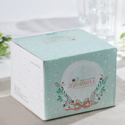 Кофейная пара «Уютный дом», 2 предмета: чашка 180 мл, блюдце d=12,5 см, керамика, цвет МИКС