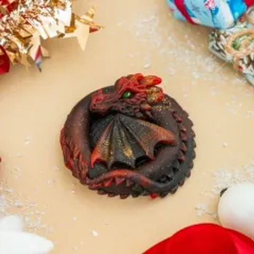 Мыло Дракон 65 г (белый, голубой, зеленый, красный, черный) НОВИНКА