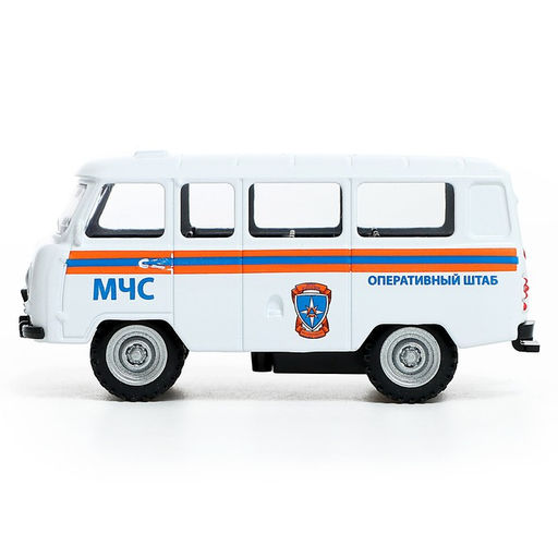 Машина металлическая УАЗ-3962. МЧС, инерция, 1:43 - Автоград фото 2