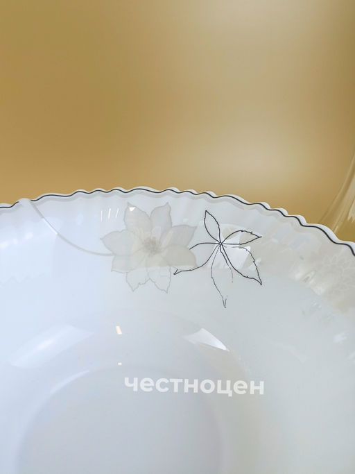 Салатник 9" 23*8,5см с рисунком OLS-DM-18