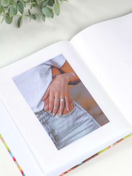 Фотоальбом на 100 фото 13×18 см «Вязаный домик», в коробке, 5×18×20.5 см