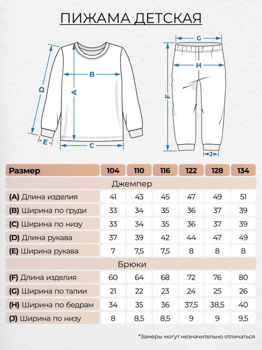 Пижама детская ПижМТ Be Friends  фото 7