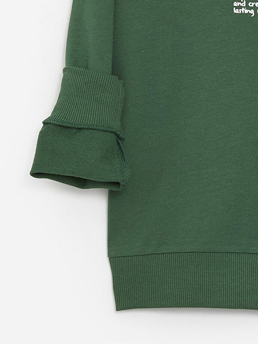 Rahat Kal?p Bisiklet Yaka Erkek ?ocuk Sweatshirt - Waikiki фото 3