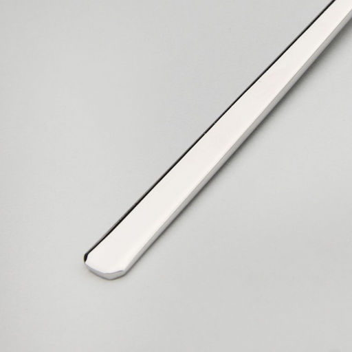 Цена за 6 шт. Ложка чайная «Аметист», длина 14 см, толщина 2 мм, цвет серебряный