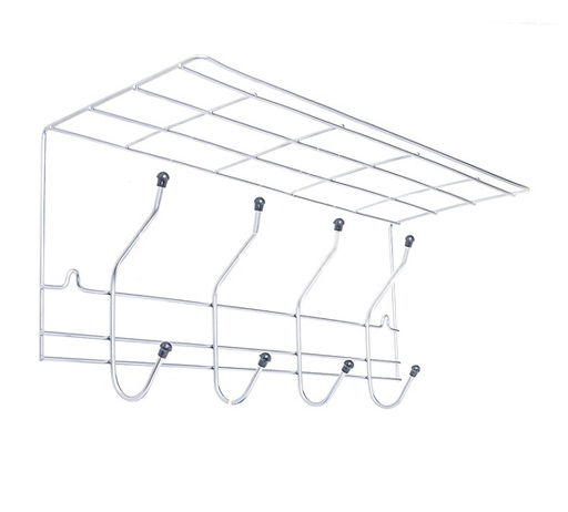 Вешалка 4-х крючковая цинковая,,