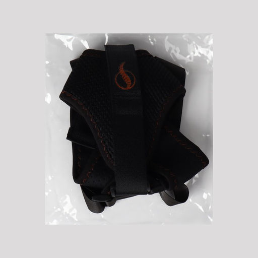 Цена за 2 шт. Массажёр - фиксатор для осанки, на липучках, размер универсальный, чёрный