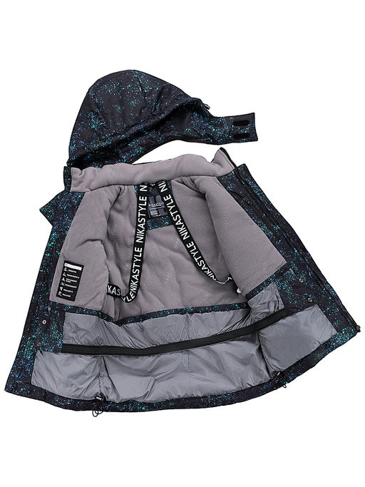 Костюм 7з6124 черный/бирюза - Nikastyle фото 5