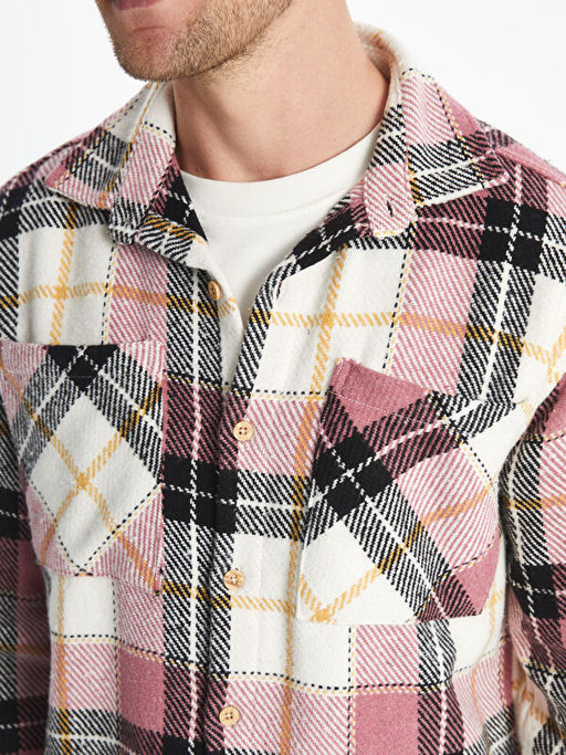 Regular Fit Uzun Kollu Ekose Erkek Oduncu G?mlek