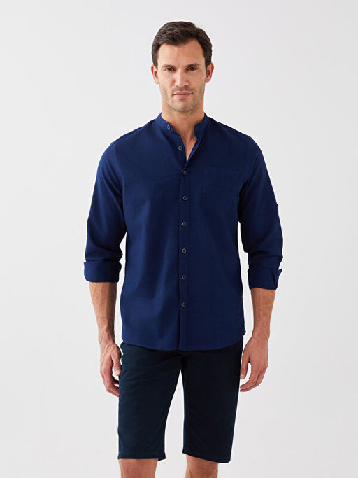 Standart Kal?p Gabardin Erkek Bermuda ?ort
