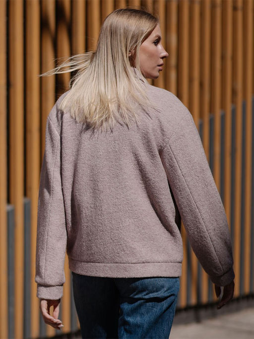 шерсть 40%, вискоза 60% жакет пиджак куртка - Волтри фото 4