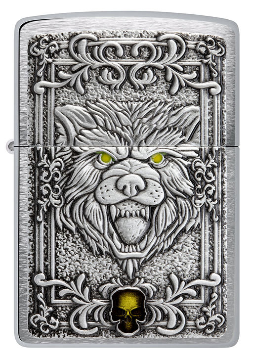 Зажигалка ZIPPO Эмблема | Wolf Emblem 48690  фото 2