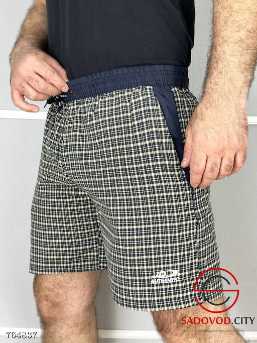 Мужские шорты в клетку - Zum ming фото 5