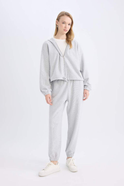 Классные базовые спортивные штаны для джоггеров с эластичными манжетами на талии - Defacto фото 3