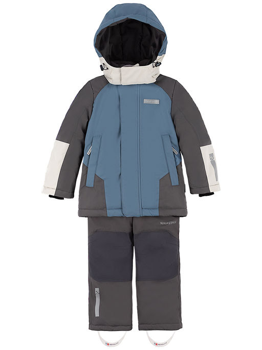 Костюм 7з7124 туман/асфальт - Nikastyle фото 2