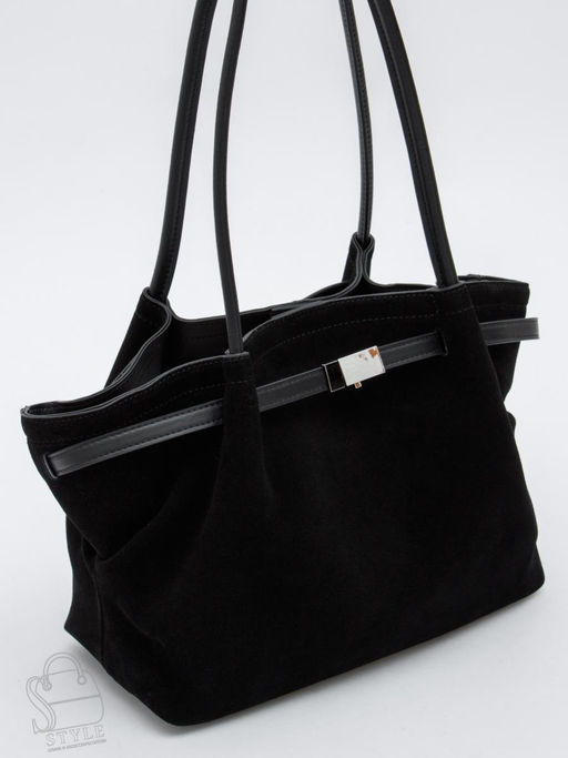 Сумка женская кожаная 990181NN black Natale Navetta